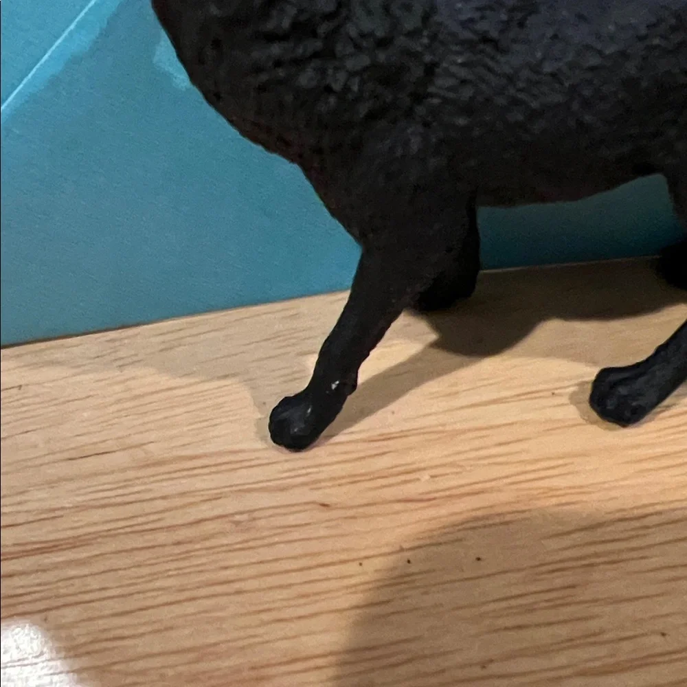 2 plastic wolf lot